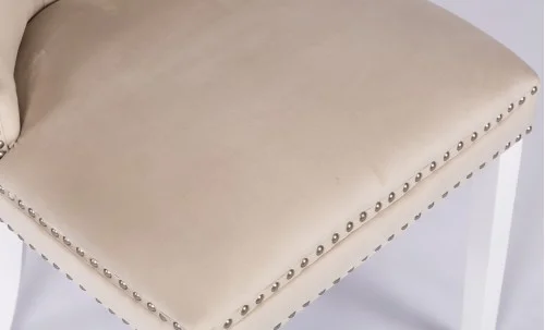 Scaun Living KJC005 Bej/Alb