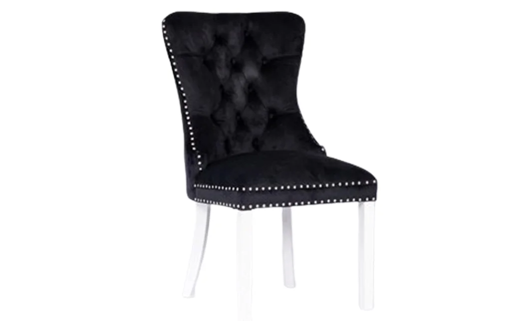 Scaun Living KJC005 Negru/Alb 2