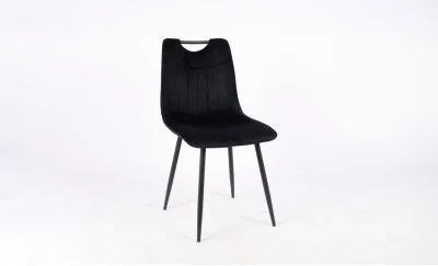 Scaun Living Tapitat KJC0358 Negru