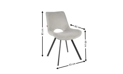 Scaun Living KJC361 Gri