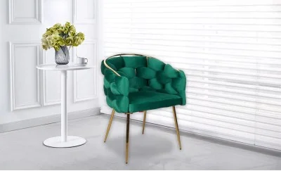 Scaun Living Tapitat KJC15 Verde