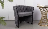 Scaun Living KJC4342 Gri Închis