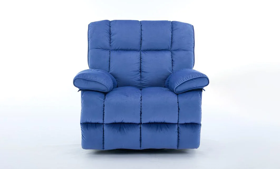 Fotoliu cu Recliner Manual KJC4423 Albastru 6
