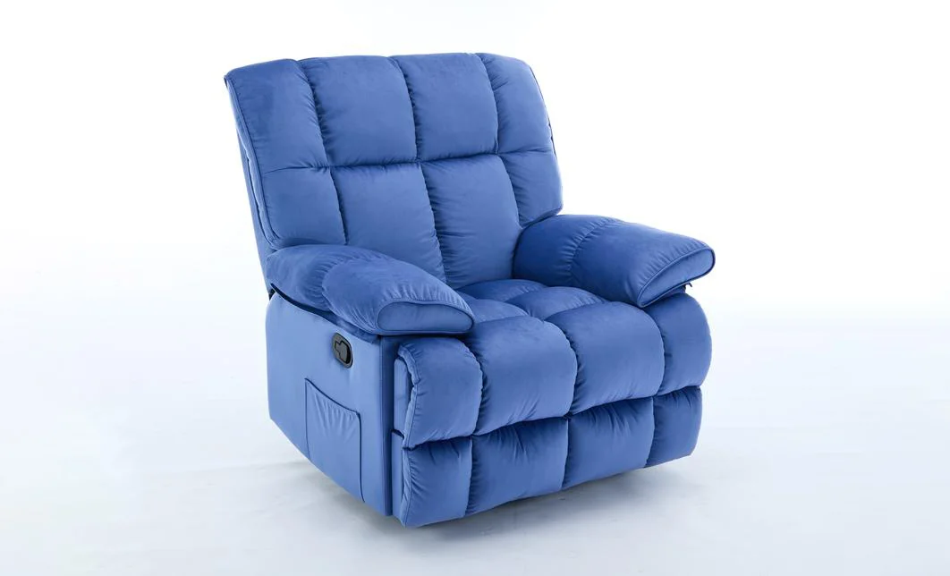 Fotoliu cu Recliner Manual KJC4423 Albastru 7