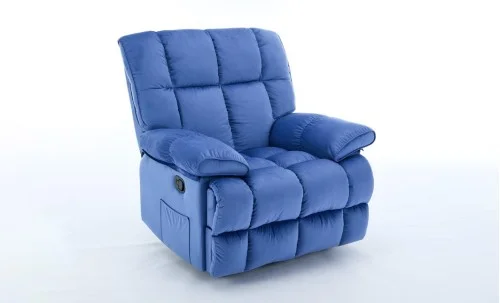 Fotoliu cu Recliner Manual KJC4423 Albastru