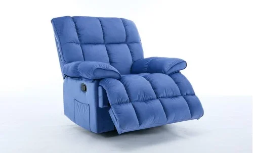 Fotoliu cu Recliner Manual KJC4423 Albastru