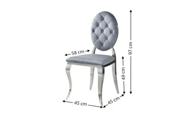 Scaun Living Tapitat KJC4915 