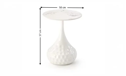 Masuta Cafea KJCT003 White