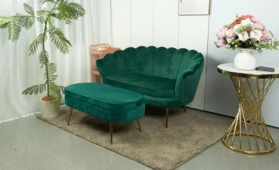 Set Marbella Canapea cu Masuta KJL213, Verde