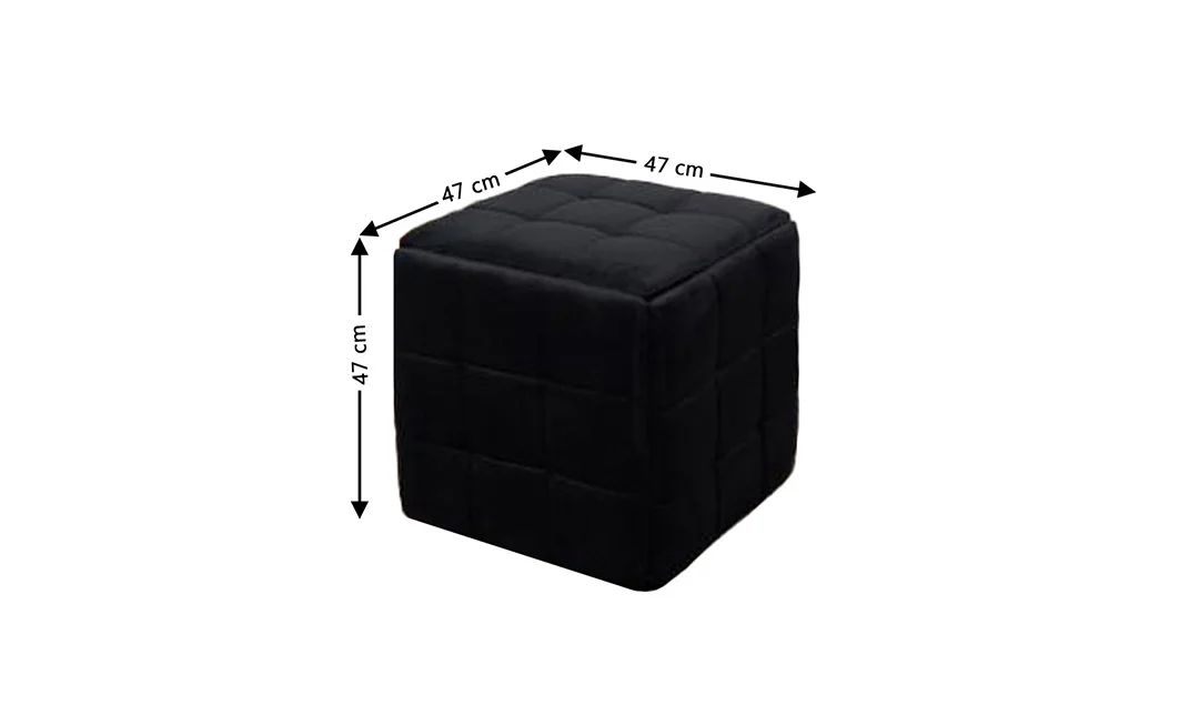 Set 5 tabureți KTC2281 Negru 2