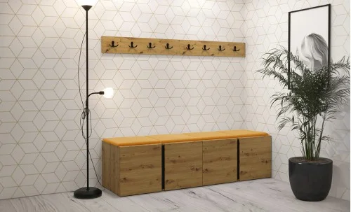 Cuier Hol Luca 14, Artisan/Galben - Manila 32