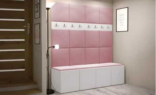 Cuier Hol Luca 13, Alb/Roz - Manila 09