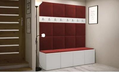 Cuier Hol Luca 13, Alb/Rosu - Manila 23