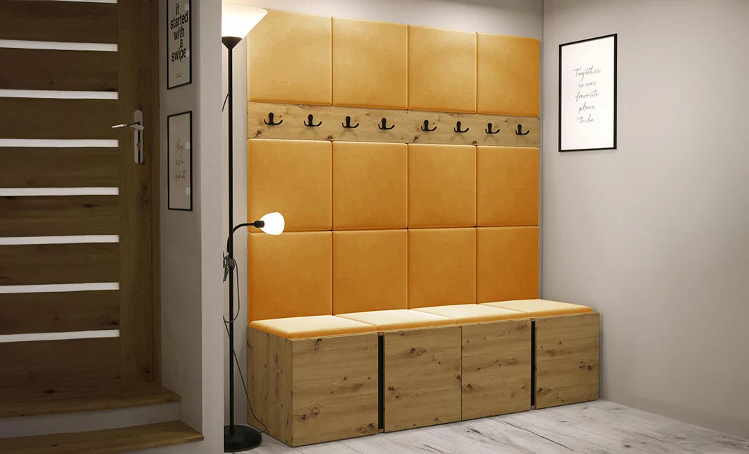 Cuier Hol Luca 13, Artisan/Galben - Manila 32