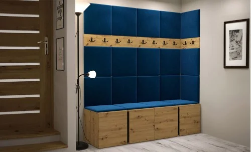 Cuier Hol Luca 12, Artisan/Albastru - Manila 26