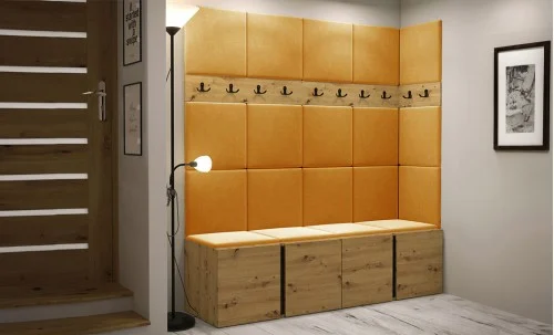 Cuier Hol Luca 12, Artisan/Galben - Manila 32