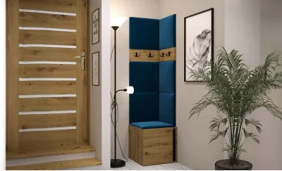 Cuier Hol Luca 11, Artisan/Albastru - Manila 26