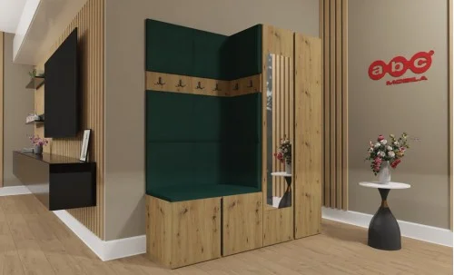 Cuier Hol Luca 1, Artisan/Verde - Manila 35