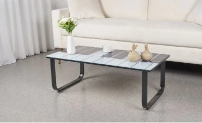 Măsuță cafea cu blat din sticla KJCT157, model pian Măsuță cafea cu blat din sticla KJCT157, model pian