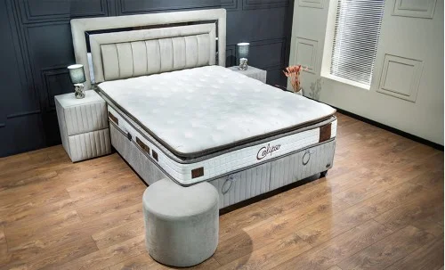 Taburet tapitat Calipso Beige