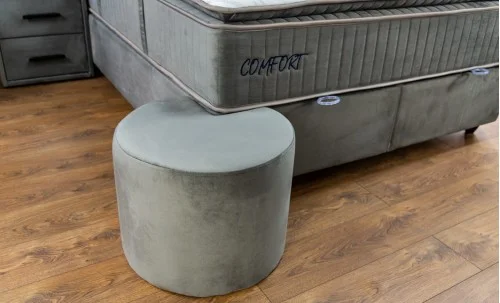 Pat Tapitat Confort PED Gri 180x200
