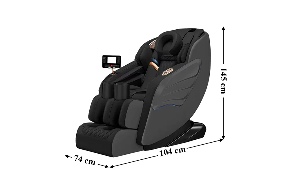 Fotoliu A077 Gri cu Funcție de Masaj 2