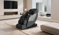 Fotoliu A077 Gri cu Funcție de Masaj