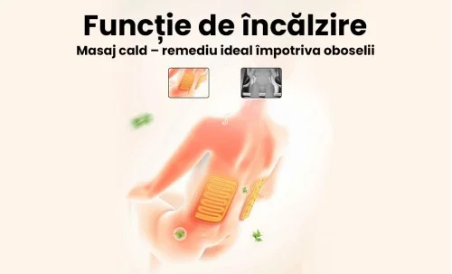 Fotoliu A077 Gri cu Funcție de Masaj