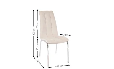 Scaun Living F630 Bej