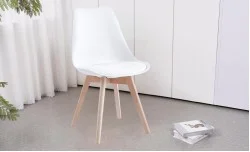 Scaun Living J900 Alb