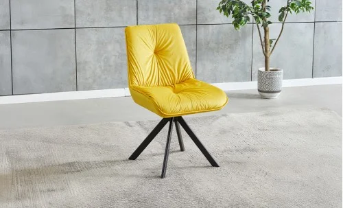 Scaun Living KJC356 Galben