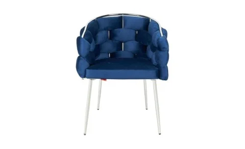 Scaun Living Tapitat KJC14 Albastru