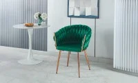 Scaun Living Tapitat KJC16 Verde