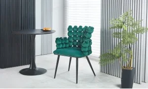 Scaun Living Tapitat KJC374 Verde