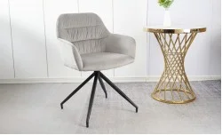 Scaun Living Tapitat KJC4345 Gri