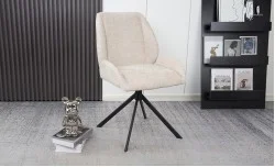 Scaun Living Tapitat KJC4347 Bej