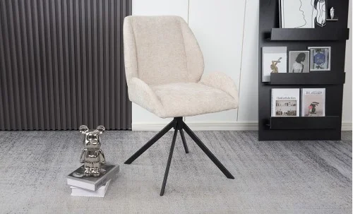 Scaun Living Tapitat KJC4347 Bej