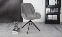 Scaun Living Tapitat KJC4347 Gri