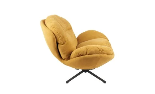 Fotoliu Rotativ KJLC062 Mustar