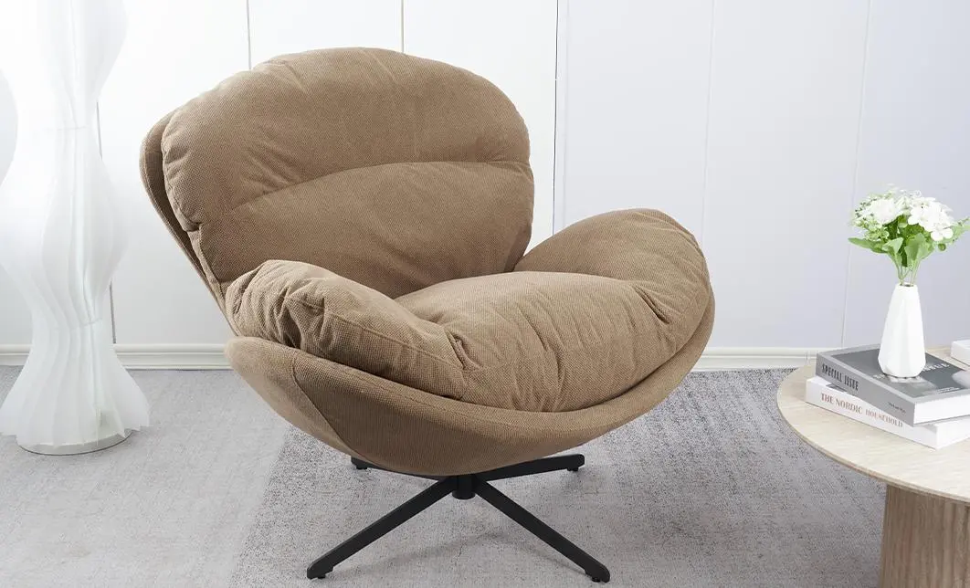 Fotoliu Living Rotativ KJLC062 Maro 