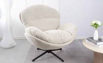 Fotoliu Living Rotativ KJLC062 Bej