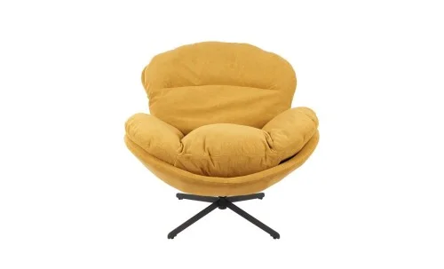 Fotoliu Rotativ KJLC062 Mustar