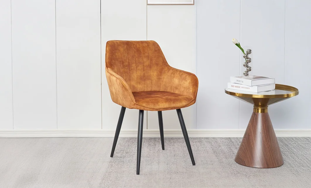 Scaun Living KJC4343, Portocaliu