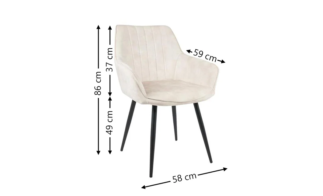 Scaun Living KJC4343, Bej 1