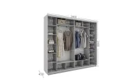 Dulap Personalizat Usi Glisante, 280 x 240 x 45 1