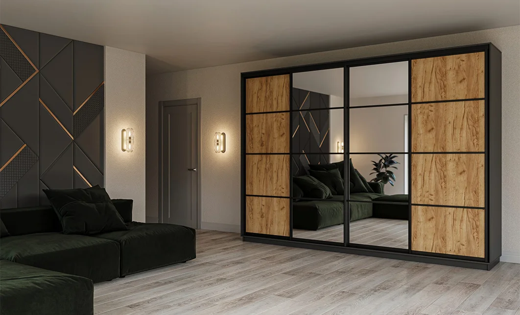 Dulap Personalizat Usi Glisante, 340 x 240 x 60