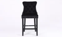Scaun Bar KJC10177 Negru 3