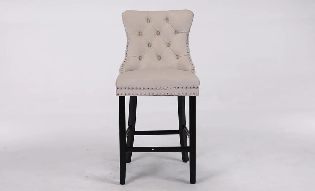 Scaun Bar KJC10177 Bej 4