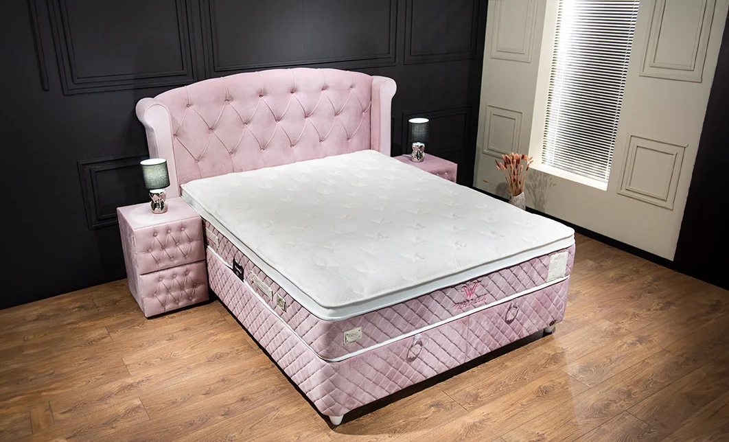 Pat Tapitat Visco Lux Roz 160x200 7