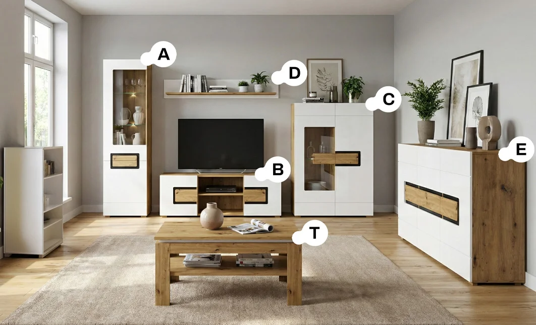 Mobilier Living Modular Pawel